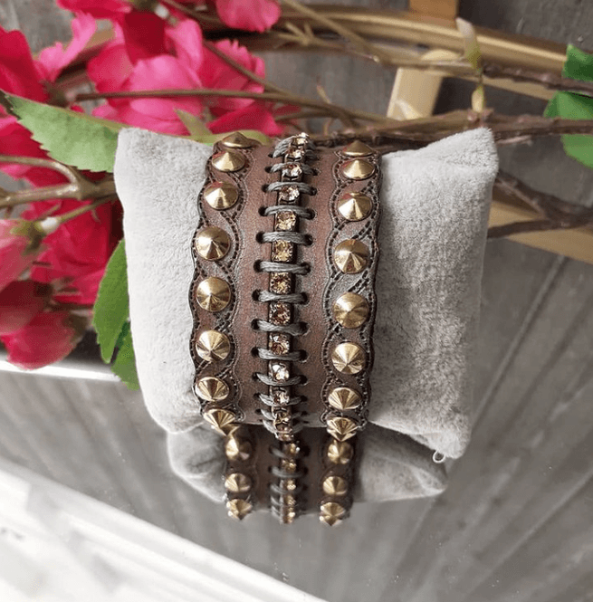Hovedbilde Bibbi Taupe Armbånd