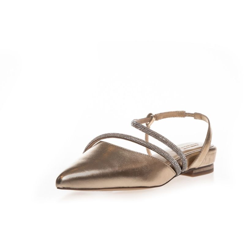 Femenista gull ballerina