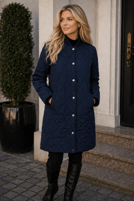 Hovedbilde Basic Apparel Laura  Stall Jakke Blå