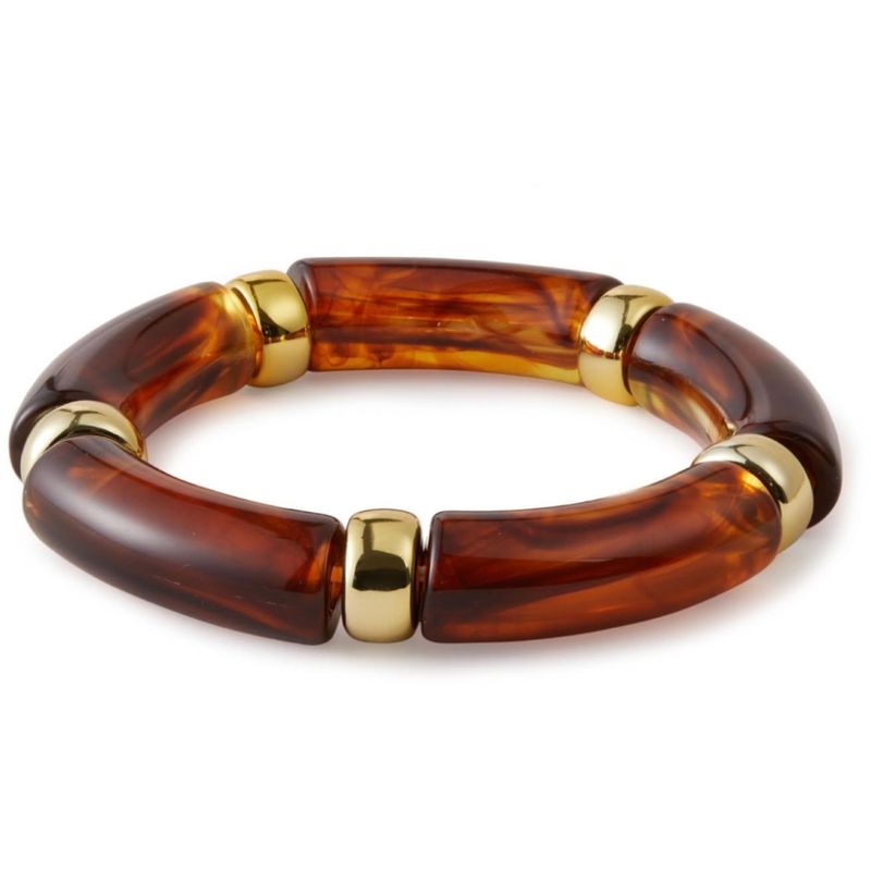 Armbånd brune stener