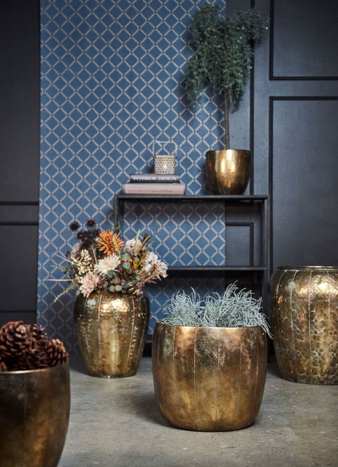 Hovedbilde Vase gull xl