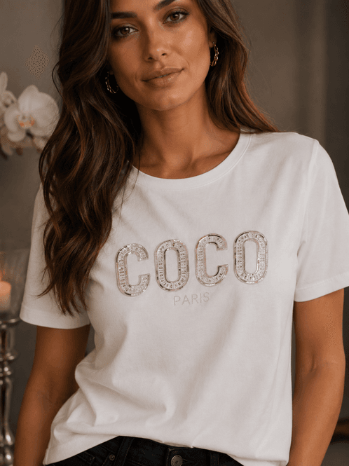 Hovedbilde Coco tshirt hvit