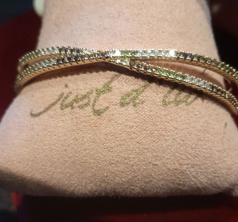 Just D Lux  cuff armbånd zirconer