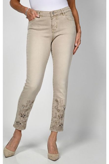 Hovedbilde Frank Lyman Beige Bukse Dekor