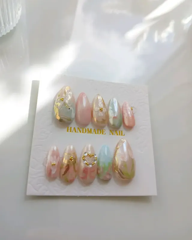 Nails By A Spring Pastell
