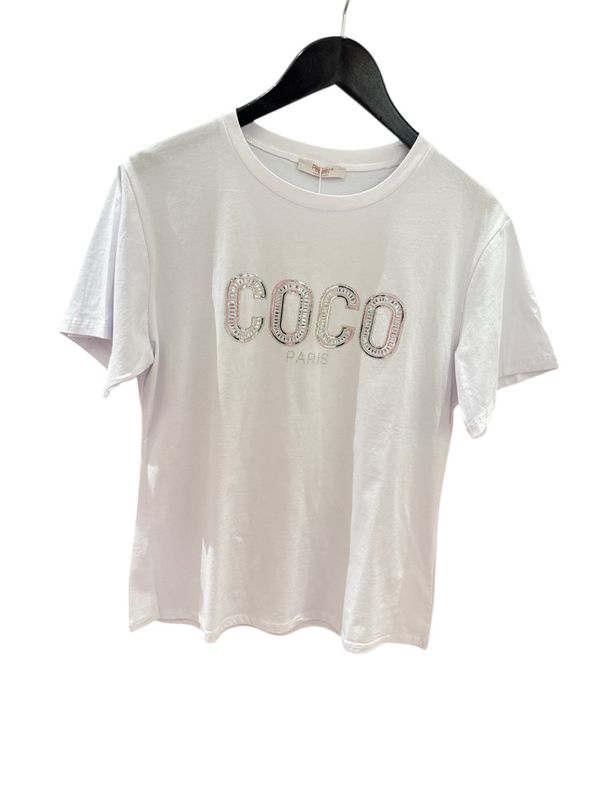 Coco tshirt hvit